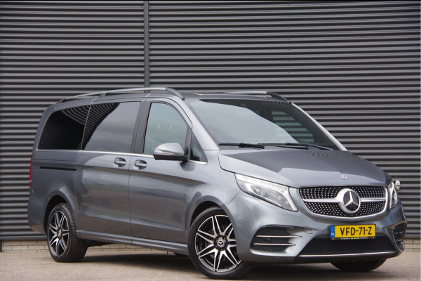 Mercedes-Benz V-Klasse 300d AMG L2 DC-5P, 2X ELEKTR. SCHUIFDEUR, BURMESTER, LED, LEDER, 360 CAMERA, CRUISE, CLIMA, PARKEERSENSOREN, NL AUTO, NAP