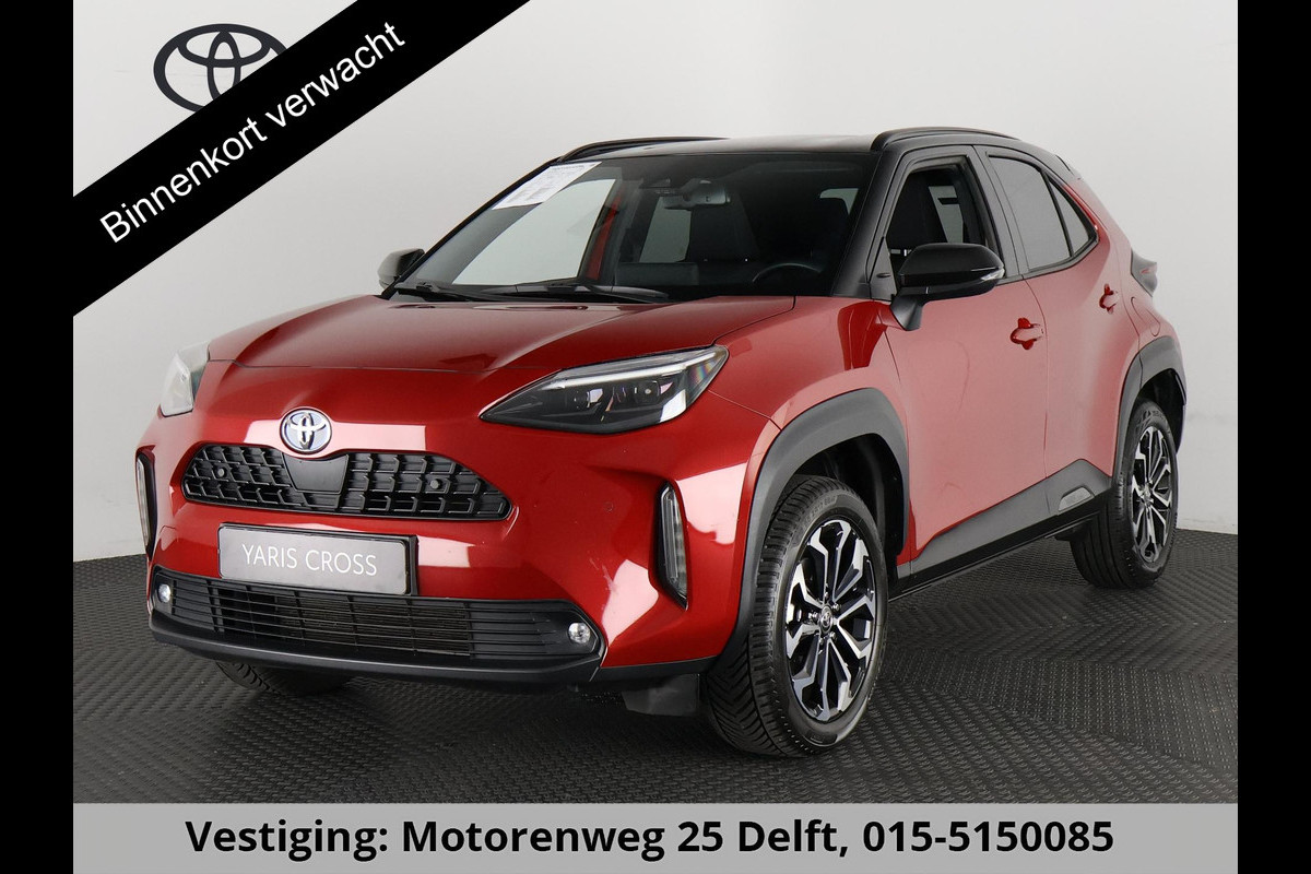 Toyota Yaris Cross 1.5 HYBRID DYNAMIC BI-TONE AUTOMAAT CARPLAY NAVIGATIE. CAMERA .COMPLEET. GARANTIE TOT 5- 2033! Toyota Yaris Cross 1.5 HYBRID DYNAMIC BI-TONE AUTOMAAT CARPLAY NAVIGATIE. CAMERA .COMPLEET. GARANTIE TOT 5- 2033!