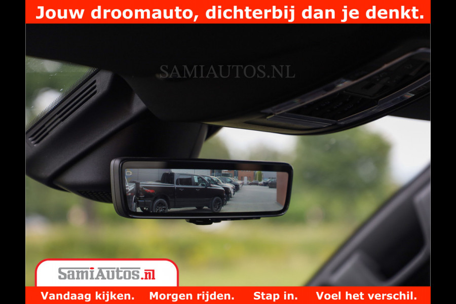 Dodge Ram 1500 LIMITED NIGHT 5.7 V8 | BLACK OPS | MULTITAILGATE | PANO | ADAPTIVE CRUISE | 360CAM | APPLE CARPLAY | PRINS LPG ONDERBOUW | LUCHTVERING | 4X4 | Comfortabele Dubbele Cabine met Royale 5 Zitplaatsen |