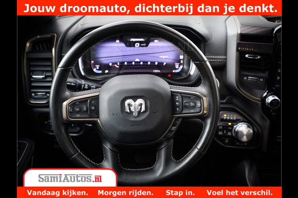 Dodge Ram 1500 REBEL TRX STYLE | BODY LIFT | RAMBAR | 4X4 | LPG | HUD HEADUP | DIGI CLUSTER | 360CAM | ADAPTIVE CRUISE | RAM BAR ROLLCOVER | Comfortabele Dubbele Cabine met Royale 5 Zitplaatsen |