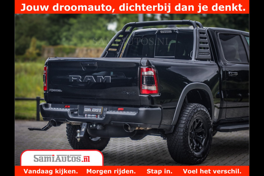 Dodge Ram 1500 REBEL TRX STYLE | BODY LIFT | RAMBAR | 4X4 | LPG | HUD HEADUP | DIGI CLUSTER | 360CAM | ADAPTIVE CRUISE | RAM BAR ROLLCOVER | Comfortabele Dubbele Cabine met Royale 5 Zitplaatsen |