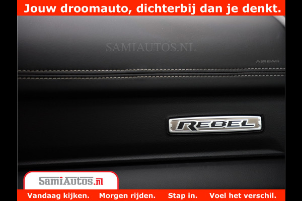 Dodge Ram 1500 REBEL TRX STYLE | BODY LIFT | RAMBAR | 4X4 | LPG | HUD HEADUP | DIGI CLUSTER | 360CAM | ADAPTIVE CRUISE | RAM BAR ROLLCOVER | Comfortabele Dubbele Cabine met Royale 5 Zitplaatsen |