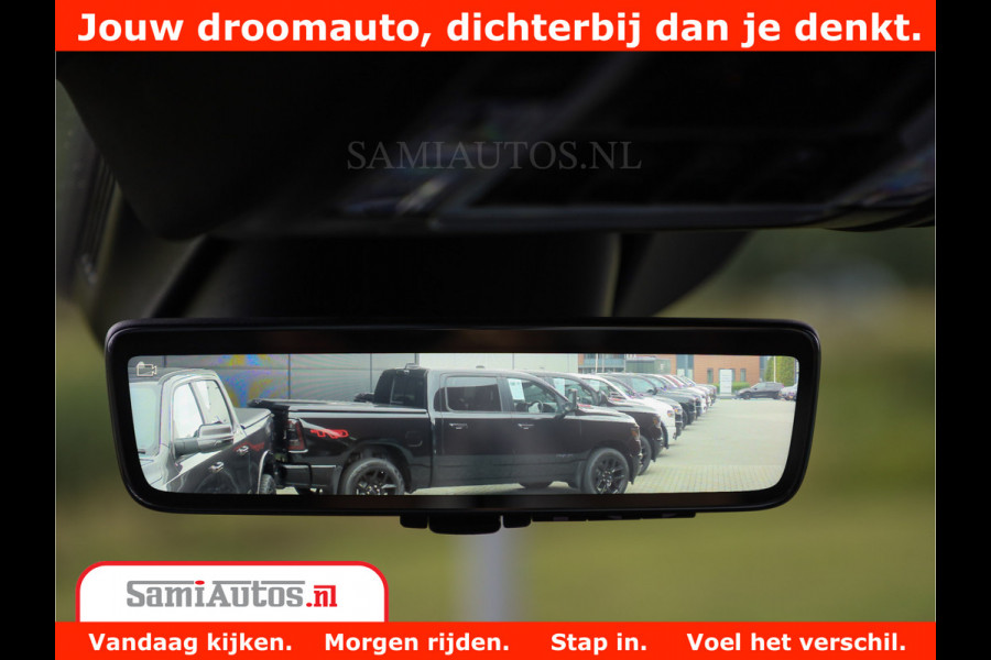 Dodge Ram 1500 REBEL TRX STYLE | BODY LIFT | RAMBAR | 4X4 | LPG | HUD HEADUP | DIGI CLUSTER | 360CAM | ADAPTIVE CRUISE | RAM BAR ROLLCOVER | Comfortabele Dubbele Cabine met Royale 5 Zitplaatsen |