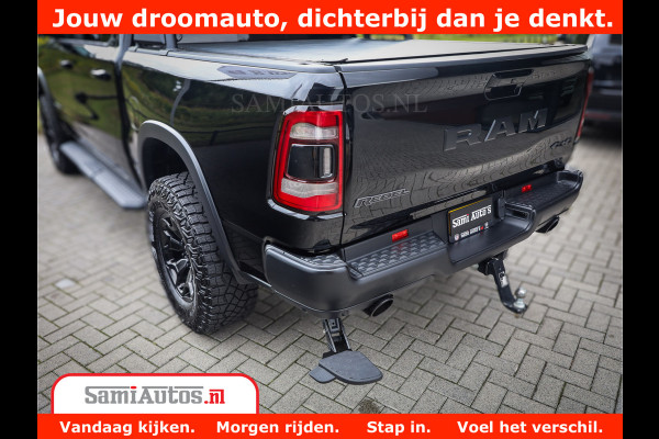 Dodge Ram 1500 REBEL TRX STYLE | BODY LIFT | RAMBAR | 4X4 | LPG | HUD HEADUP | DIGI CLUSTER | 360CAM | ADAPTIVE CRUISE | RAM BAR ROLLCOVER | Comfortabele Dubbele Cabine met Royale 5 Zitplaatsen |