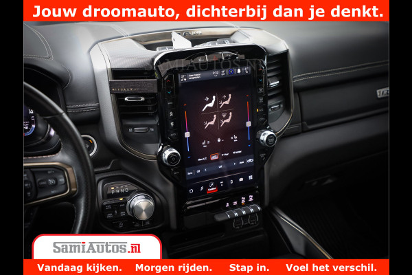 Dodge Ram 1500 REBEL TRX STYLE | BODY LIFT | RAMBAR | 4X4 | LPG | HUD HEADUP | DIGI CLUSTER | 360CAM | ADAPTIVE CRUISE | RAM BAR ROLLCOVER | Comfortabele Dubbele Cabine met Royale 5 Zitplaatsen |