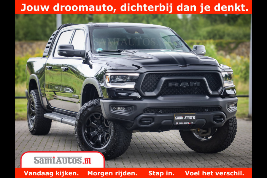 Dodge Ram 1500 REBEL TRX STYLE | BODY LIFT | RAMBAR | 4X4 | LPG | HUD HEADUP | DIGI CLUSTER | 360CAM | ADAPTIVE CRUISE | RAM BAR ROLLCOVER | Comfortabele Dubbele Cabine met Royale 5 Zitplaatsen |