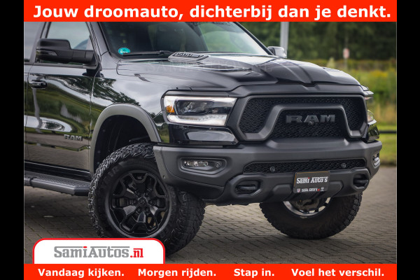 Dodge Ram 1500 REBEL TRX STYLE | BODY LIFT | RAMBAR | 4X4 | LPG | HUD HEADUP | DIGI CLUSTER | 360CAM | ADAPTIVE CRUISE | RAM BAR ROLLCOVER | Comfortabele Dubbele Cabine met Royale 5 Zitplaatsen |