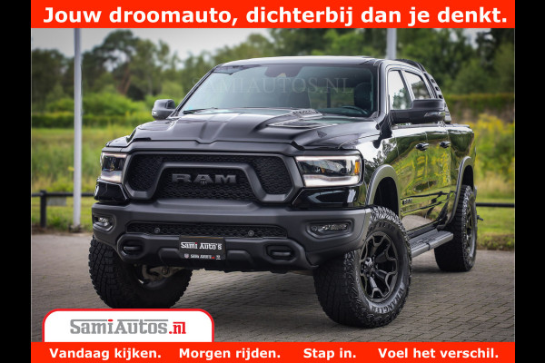 Dodge Ram 1500 REBEL TRX STYLE | BODY LIFT | RAMBAR | 4X4 | LPG | HUD HEADUP | DIGI CLUSTER | 360CAM | ADAPTIVE CRUISE | RAM BAR ROLLCOVER | Comfortabele Dubbele Cabine met Royale 5 Zitplaatsen |