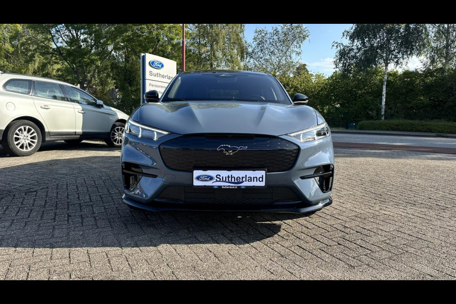 Ford Mustang Mach-E 98kWh 487 pk AWD GT Extended | Bronze Appearance Pack | 486pk | Panoramadak | Vapor blue | Garantie tot  27-02-2028 of 100.000 KM