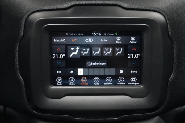 Jeep Renegade 1.0T Limited Sport 120 PK| Pano-dak | CarPlay | Acc | Stoel + Stuurverwarming | Camera | Led | Pdc |