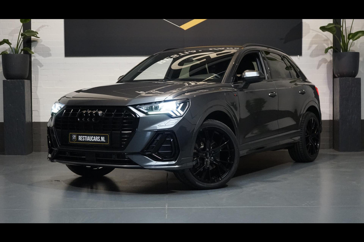 Audi Q3 45 TFSIe 3x S-Line BLACK OPTIK AUTOMAAT-20 INCH-ACC-AUDI SOUND-CAMERA-CARPLAY-ELEKTRISCHE STOELEN-KEYLESS-MATRIX-TREKHAAK Audi Q3 45 TFSIe 3x S-Line BLACK OPTIK AUTOMAAT-20 INCH-ACC-AUDI SOUND-CAMERA-CARPLAY-ELEKTRISCHE STOELEN-KEYLESS-MATRIX-TREKHAAK