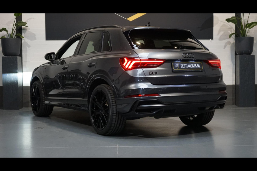 Audi Q3 45 TFSIe 3x S-Line BLACK OPTIK AUTOMAAT-20 INCH-ACC-AUDI SOUND-CAMERA-CARPLAY-ELEKTRISCHE STOELEN-KEYLESS-MATRIX-TREKHAAK