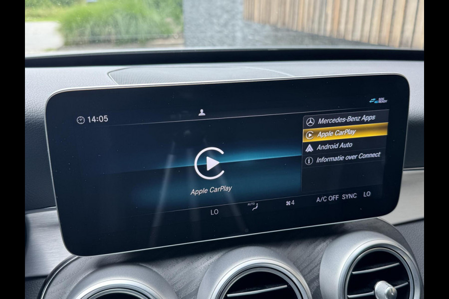Mercedes-Benz C-Klasse Estate 180 AMG Automaat | Night Pakket | Trekhaak afneembaar | Stoelverwarming | Achteruitrijcamera | LED verlichting | Apple Ca