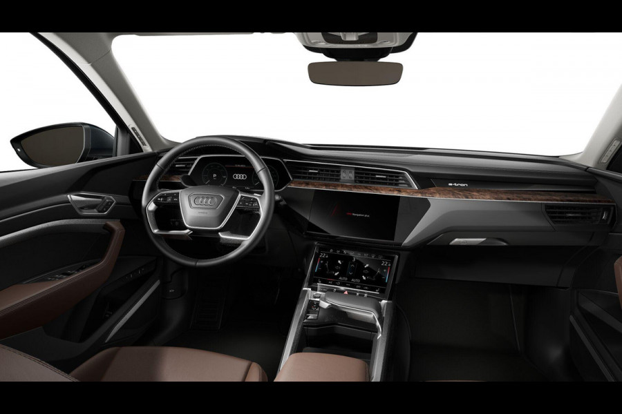 Audi Q8 e-tron 55 quattro Advanced Edition Plus 115 kWh 408pk | Panoramadak | Wegklapbare trekhaak | B&O Premium Sound | lederen bekleding | Head up Display