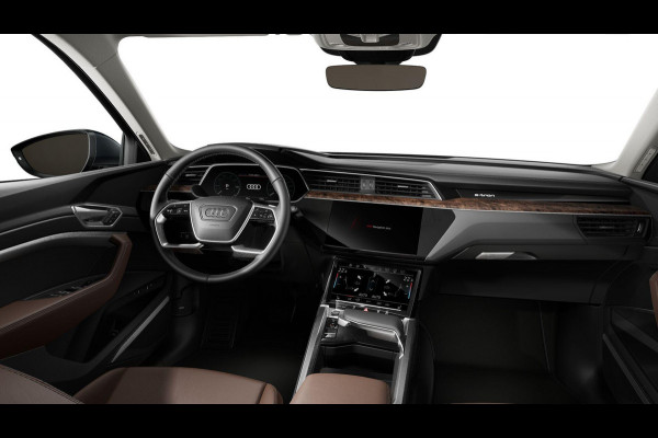 Audi Q8 e-tron 55 quattro Advanced Edition Plus 115 kWh 408pk | Panoramadak | Wegklapbare trekhaak | B&O Premium Sound | lederen bekleding | Head up Display