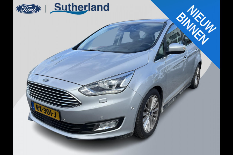 Ford C-MAX 1.5 Titanium 150pk Automaat | Trekhaak | Winterpack | BLIS | Adaptive Cruise | Achteruitrijcamera | Elek. Verstelbare Stoel | Navigatie