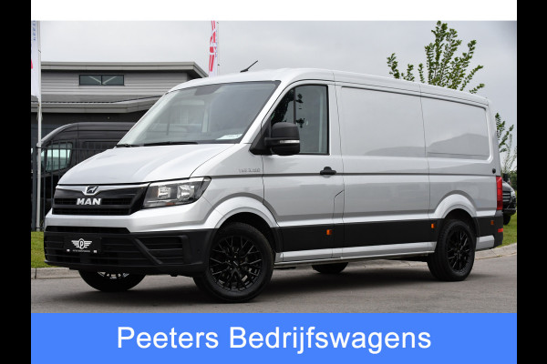 MAN TGE 3.180 35 2.0 L3H2 PB Edition Camera, Cruise, Carplay, 177pk, Automaat, NAVI, Trekhaak, multimedia, Uniek!