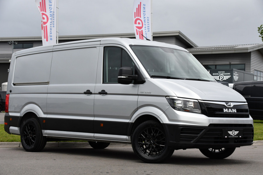 MAN TGE 3.180 35 2.0 L3H2 PB Edition Camera, Cruise, Carplay, 177pk, Automaat, NAVI, Trekhaak, multimedia, Uniek!