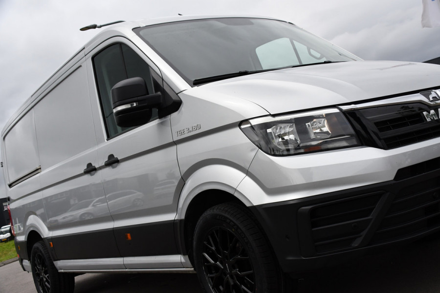 MAN TGE 3.180 35 2.0 L3H2 PB Edition Camera, Cruise, Carplay, 177pk, Automaat, NAVI, Trekhaak, multimedia, Uniek!