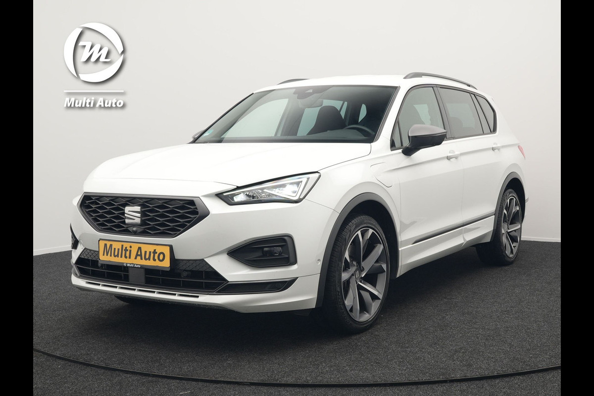 Seat Tarraco 1.4 TSI e-Hybrid FR Plug in Hybrid 245pk PHEV | Trekhaak af Fabriek | Adaptive Cruise | 360 Camera | Half Lederen Sportstoelen Memory | Carplay | Keyless |