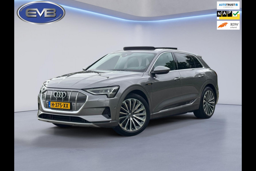 Audi e-tron E-tron 55 quattro advanced 95 kWh S-line, panoramadak, leder, HUD, trekhaak, vele opties