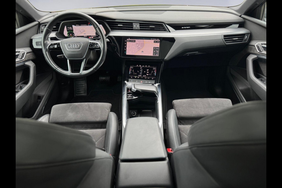 Audi e-tron E-tron 55 quattro advanced 95 kWh S-line, panoramadak, leder, HUD, trekhaak, vele opties
