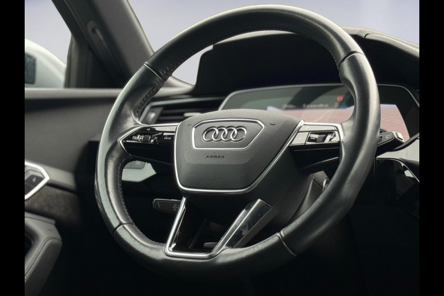 Audi e-tron E-tron 55 quattro advanced 95 kWh S-line, panoramadak, leder, HUD, trekhaak, vele opties