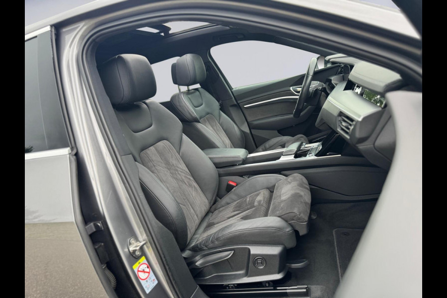 Audi e-tron E-tron 55 quattro advanced 95 kWh S-line, panoramadak, leder, HUD, trekhaak, vele opties