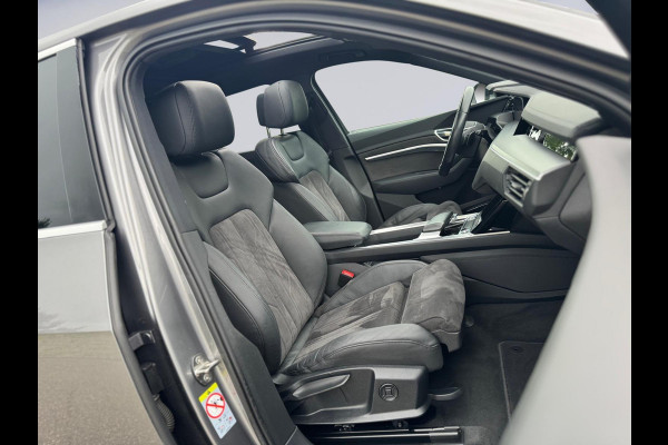 Audi e-tron E-tron 55 quattro advanced 95 kWh S-line, panoramadak, leder, HUD, trekhaak, vele opties