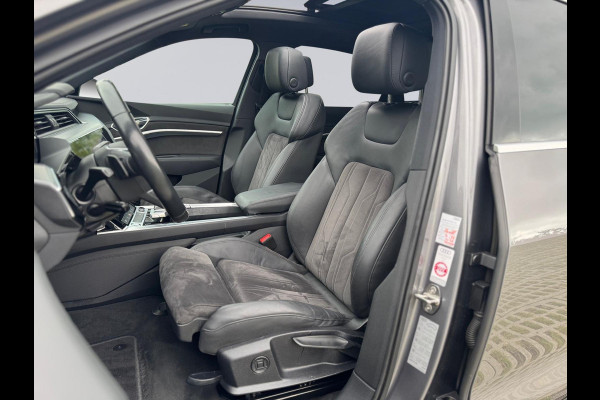 Audi e-tron E-tron 55 quattro advanced 95 kWh S-line, panoramadak, leder, HUD, trekhaak, vele opties
