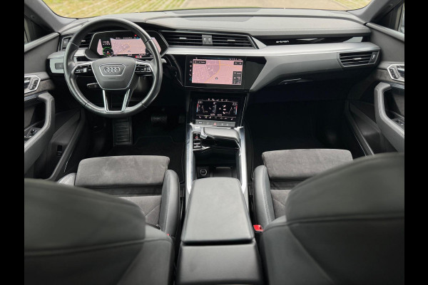 Audi e-tron E-tron 55 quattro advanced 95 kWh S-line, panoramadak, leder, HUD, trekhaak, vele opties