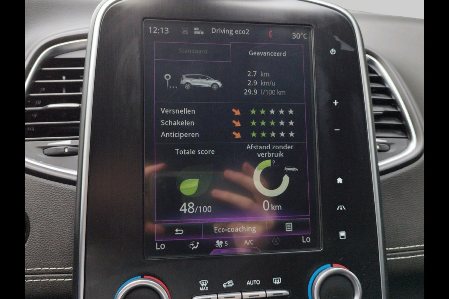 Renault Grand Scénic 1.3 TCe Intens 7p. | 7-zitter | Zwart dak | Half lederen bekleding |