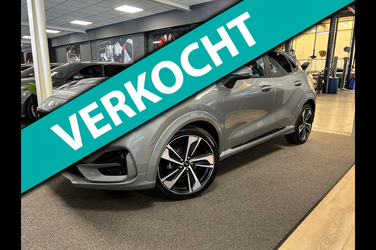 Ford Puma 1.0 EcoBoost Hybrid ST-Line X / Automaat / camera / adaptief cruisecontrol/ B&O Ford Puma 1.0 EcoBoost Hybrid ST-Line X / Automaat / camera / adaptief cruisecontrol/ B&O