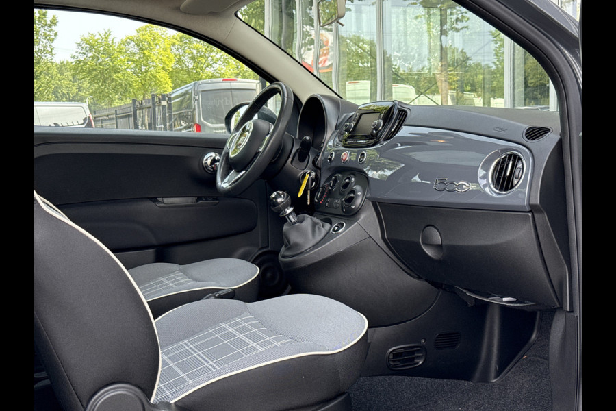 Fiat 500 0.9 TwinAir Turbo Lounge | NL-auto | Panorama | Airco | Cruisec. | LM velgen