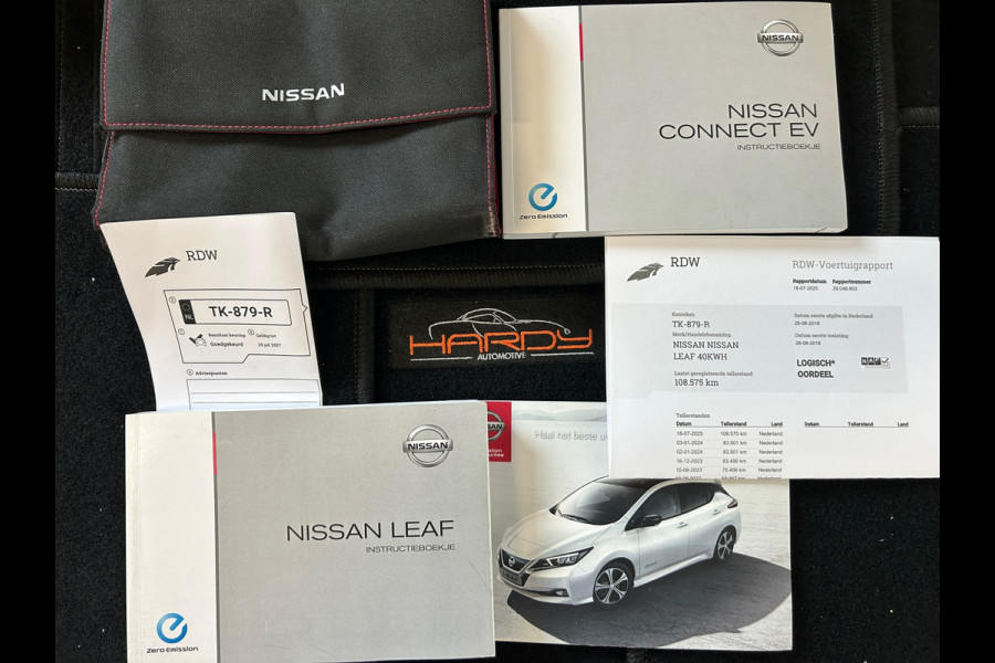 Nissan Leaf Tekna 40 kWh 88% SOH Bose Leder Trekhaak Rijklaarprijs!