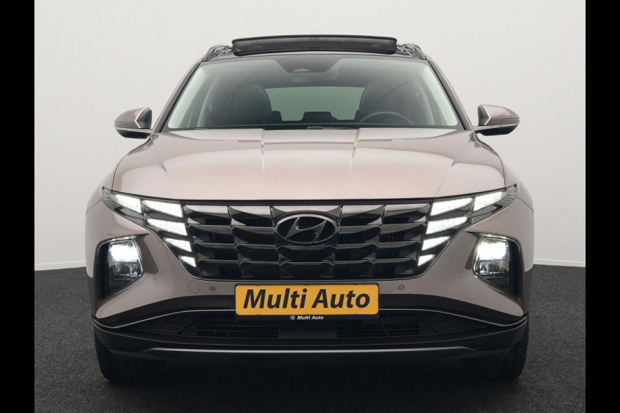 Hyundai Tucson 1.6 T-GDI Premium 4WD Plug In Hybrid 265pk Dealer O.H. PHEV | Panodak | Trekhaak Afneembaar | Adaptive Cruise | Lederen Sportstoelen Memory & Ventilatie | Krell Audio | Stoel & Stuurverwarming | Navigatie | Apple Carplay | Camera | Virtual |
