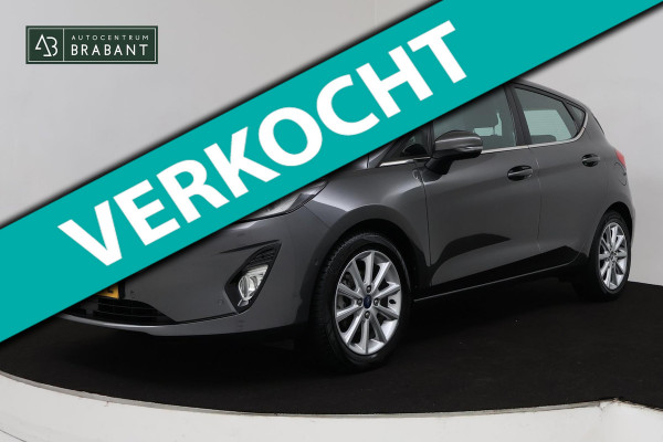 Ford Fiesta 1.0 EcoBoost Titanium (NAVI, CAMERA, STOELVERWARMING, PARKEERSENSOREN, AUTO INPARKEREN, GOED ONDERHOUDEN)