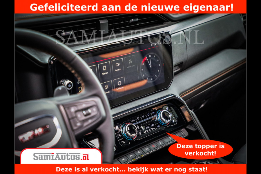 GMC Sierra AT4 | 6.2 V8 | Prijs Compleet met Garantie en Lpg en Rijklaarmaak kosten | Comfortabele Dubbele Cabine met 5 Zitplaatsen | BPM vrij | Nu Leverbaar uit Voorraad | Voorraad Nr 2241 -  8521 |
