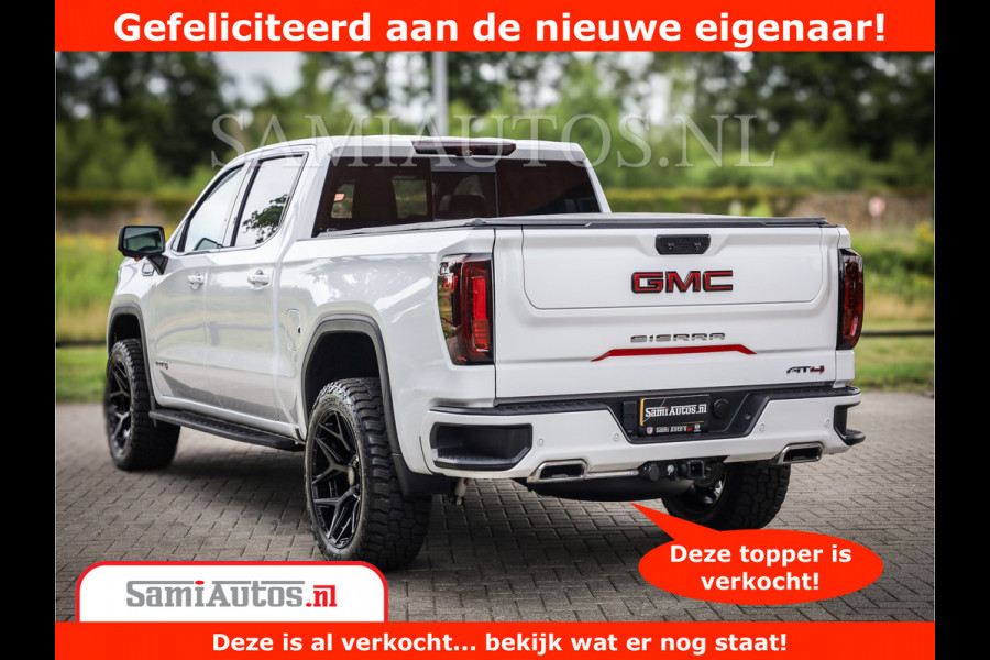 GMC Sierra AT4 | 6.2 V8 | Prijs Compleet met Garantie en Lpg en Rijklaarmaak kosten | Comfortabele Dubbele Cabine met 5 Zitplaatsen | BPM vrij | Nu Leverbaar uit Voorraad | Voorraad Nr 2241 -  8521 |