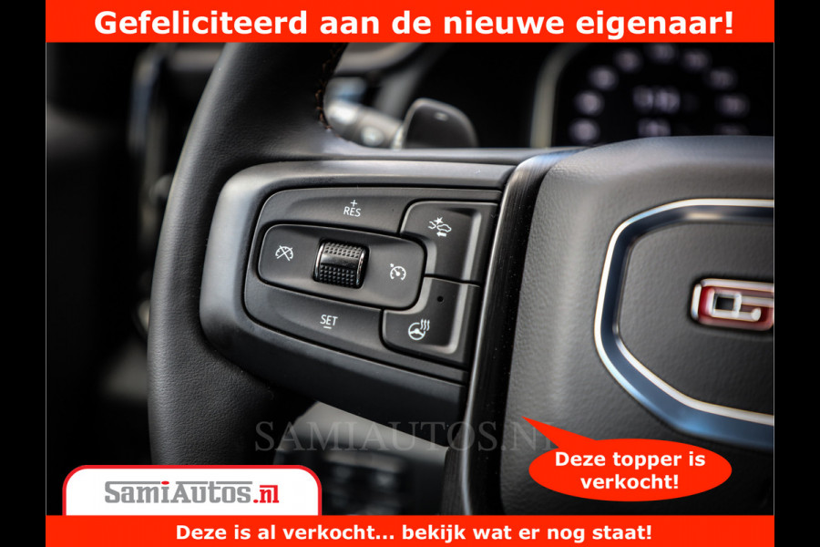 GMC Sierra AT4 | 6.2 V8 | Prijs Compleet met Garantie en Lpg en Rijklaarmaak kosten | Comfortabele Dubbele Cabine met 5 Zitplaatsen | BPM vrij | Nu Leverbaar uit Voorraad | Voorraad Nr 2241 -  8521 |