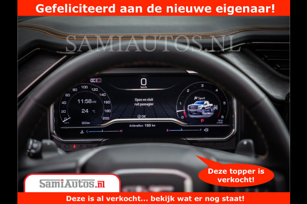 GMC Sierra AT4 | 6.2 V8 | Prijs Compleet met Garantie en Lpg en Rijklaarmaak kosten | Comfortabele Dubbele Cabine met 5 Zitplaatsen | BPM vrij | Nu Leverbaar uit Voorraad | Voorraad Nr 2241 -  8521 |