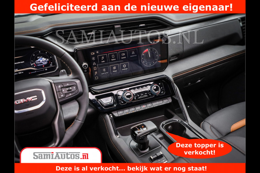 GMC Sierra AT4 | 6.2 V8 | Prijs Compleet met Garantie en Lpg en Rijklaarmaak kosten | Comfortabele Dubbele Cabine met 5 Zitplaatsen | BPM vrij | Nu Leverbaar uit Voorraad | Voorraad Nr 2241 -  8521 |