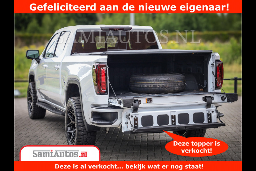 GMC Sierra AT4 | 6.2 V8 | Prijs Compleet met Garantie en Lpg en Rijklaarmaak kosten | Comfortabele Dubbele Cabine met 5 Zitplaatsen | BPM vrij | Nu Leverbaar uit Voorraad | Voorraad Nr 2241 -  8521 |
