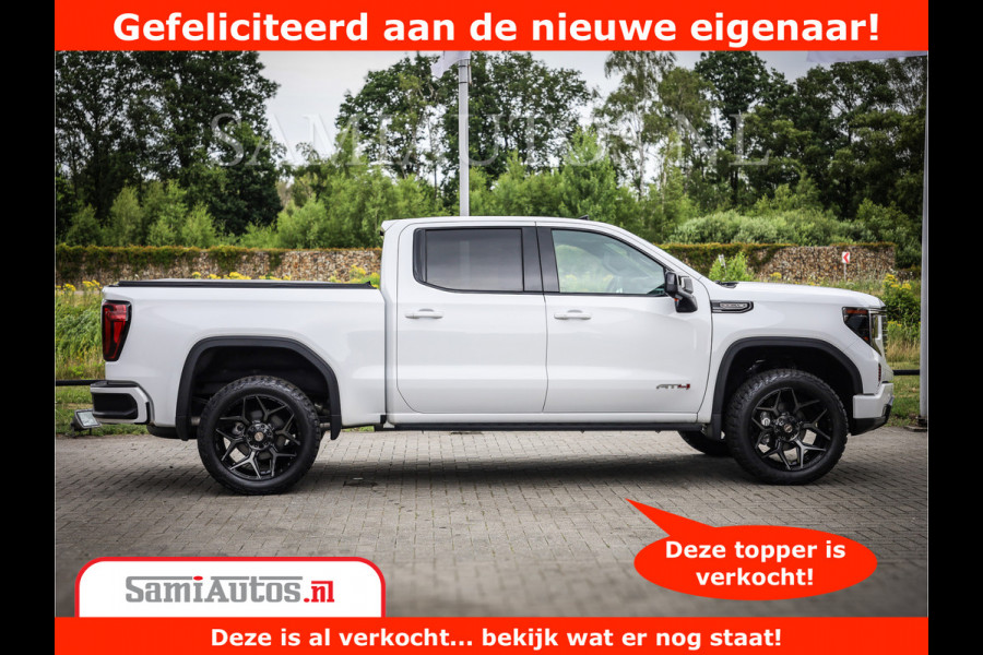 GMC Sierra AT4 | 6.2 V8 | Prijs Compleet met Garantie en Lpg en Rijklaarmaak kosten | Comfortabele Dubbele Cabine met 5 Zitplaatsen | BPM vrij | Nu Leverbaar uit Voorraad | Voorraad Nr 2241 -  8521 |