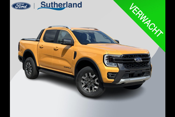 Ford Ranger 2.3 PHEV Wildtrak Double Cab 281pk | 5 persoons! | Technology Pack Plus Trailer | Cargo Area Pack | Power Rollertop | Prijs excl. BTW incl. BPM | laadkabel mode 3 16A | Rijklaar