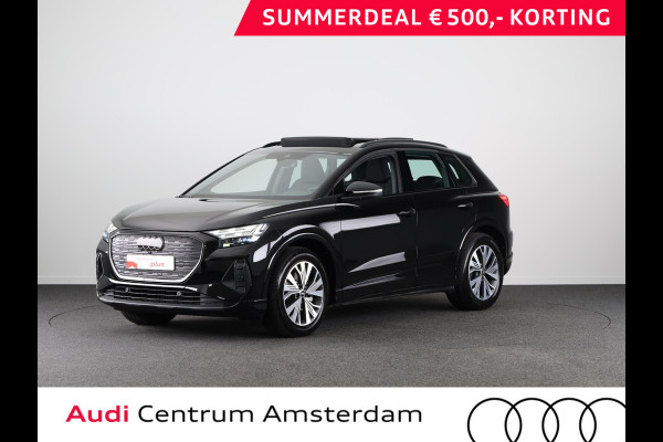 Audi Q4 e-tron 45 quattro Advanced edition 82 kWh 286pk | Panoramadak | Trekhaak wegklapbaar |  Adaptieve cruise controle |