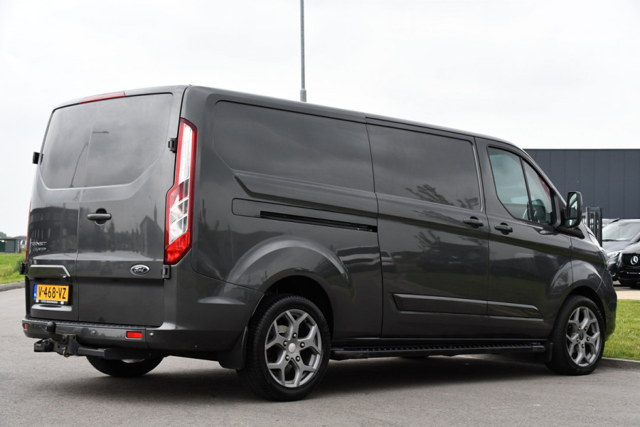 Ford Transit Custom 300 2.0 TDCI L2H1 Limited PB Edition Camera, Cruise, Carplay, Stoelverwarming, Automaat, 130pk, Trekhaak, Leder, Uniek!