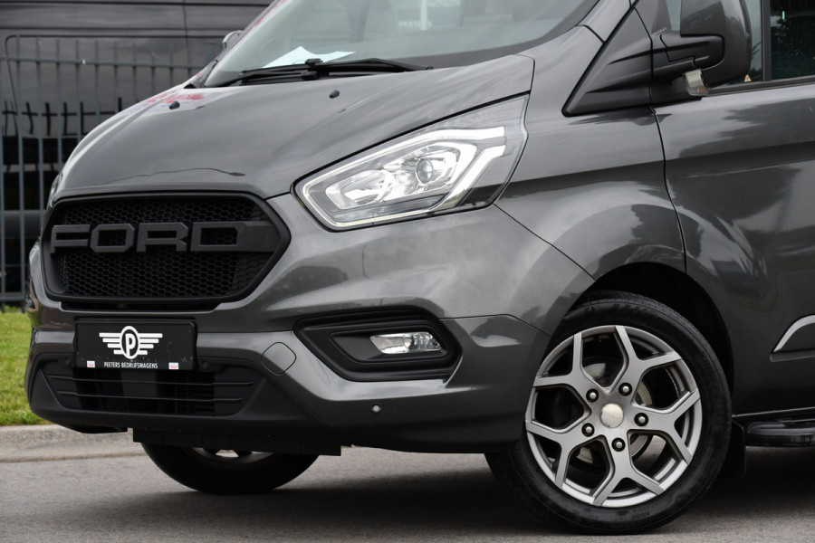 Ford Transit Custom 300 2.0 TDCI L2H1 Limited PB Edition Camera, Cruise, Carplay, Stoelverwarming, Automaat, 130pk, Trekhaak, Leder, Uniek!