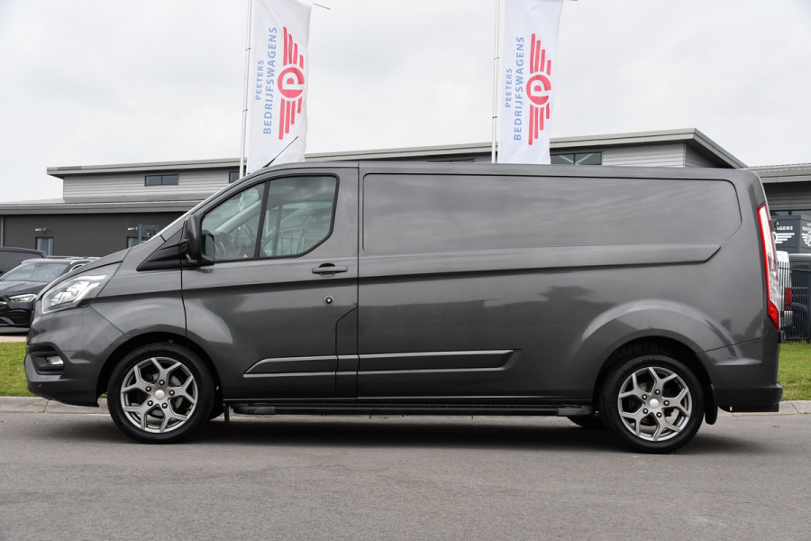 Ford Transit Custom 300 2.0 TDCI L2H1 Limited PB Edition Camera, Cruise, Carplay, Stoelverwarming, Automaat, 130pk, Trekhaak, Leder, Uniek!