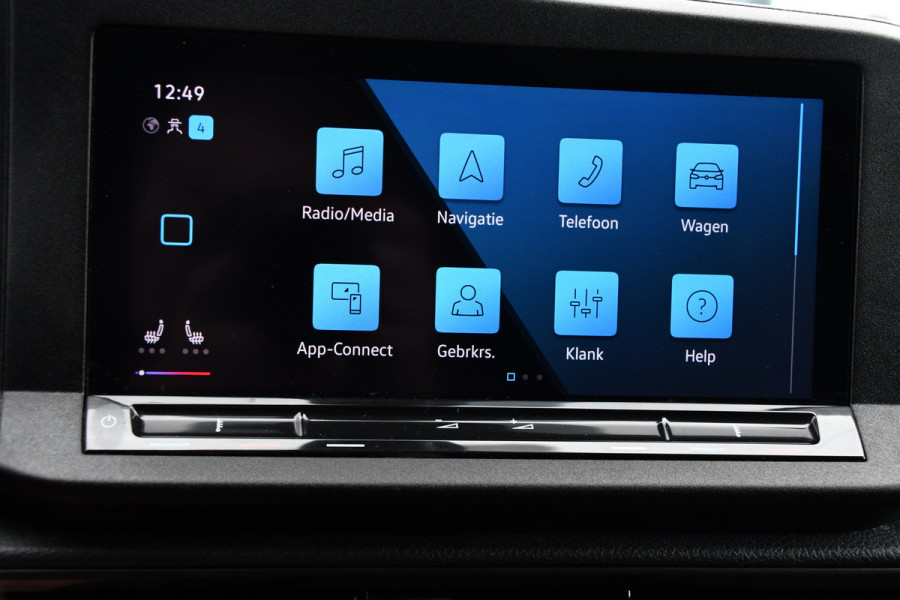 Volkswagen Caddy Cargo 1.5 TSI Black Edition Benzine, Camera, Cruise, Carplay, LED, 115pk, Automaat, Stoelverwarming, NAVI, Trekhaak, Uniek!